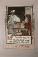 Vintage Santa Cream of Wheat Add (Mini Poster)