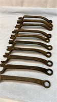 Antique Ford combination. Wrenches