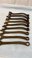 Antique Ford low slope, combination wrenches