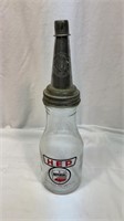 Imperial oil bottle with Master spout and cap