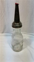 Oil bottle with Master spout and plug