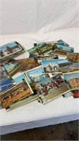 Large group of post cards
