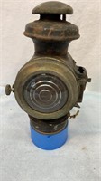 Antique auto kerosene headlight