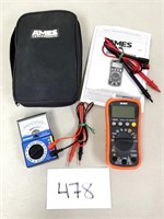 Ames Digital and Kobalt Analog Multimeters