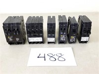 Square D and Siemens Circuit Breakers