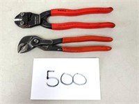 Knipex Compact Bolt Cutters & Water Pump Pliers