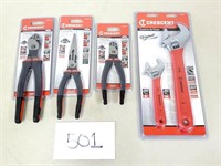 New Crescent Adjustable Wrenches and Pliers