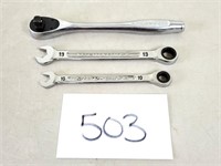 Milwaukee 3/8" Ratchet and Ratcheting Wrenches