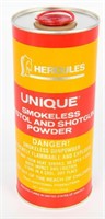 1 lb Hercules Unique Smokeless Powder Pistol & Sho