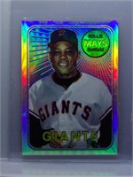 Willie Mays 1996 Topps Refractor