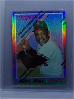 Willie Mays 1996 Topps Refractor