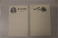 Vintage Stationary from 2-Seattle Hotels