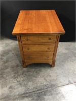 Mission Style Solid Oak  End Table
