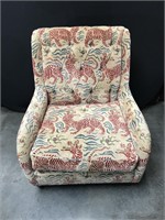 Modern Dragon Upholstered Chair