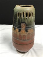 Handmade Pottery Drip Glaze Vase