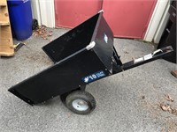 Blue Hawk 10Cu.Ft. Steel Dump Trailer