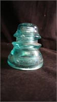 Vintage Glass Insulator w/chip