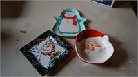 Collection of Christmas Trinket Dishes