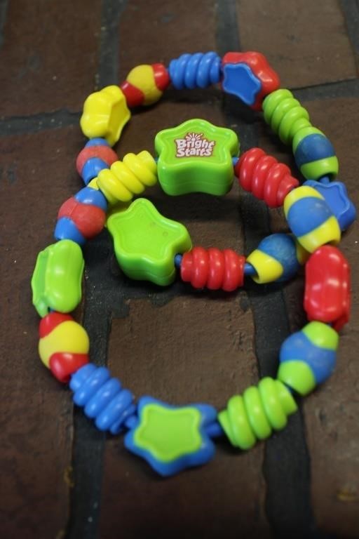 Collection of 2 Bright Starts Teething Ring