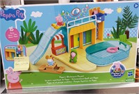 Peppas Waterpark Playset (missing 1 pc blue whale)