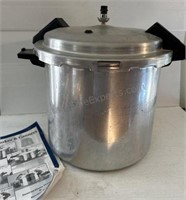 MIRRO PRESSURE COOKER AND CANNER 22 QT XL Note: