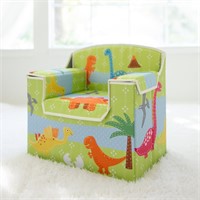 Dinosaur Print Toddler Chair for Boys or Girls