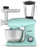 KUPPET 3 in 1 Stand Mixer  6 Qt 850W  Blue