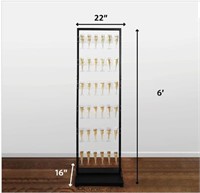 Champagne Wall Display Stand Holder. Sealed!