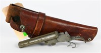 Unmarked Black Powder Double Barrel Parts Gun