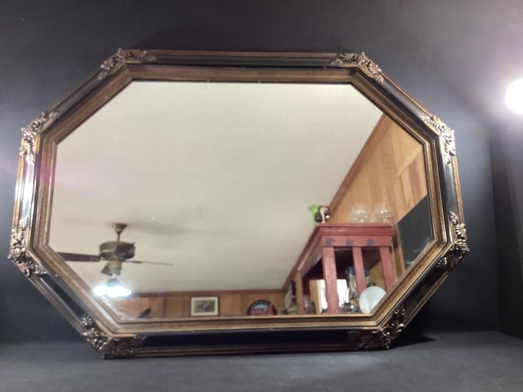Wide Elegant Mirror in Nice Frame