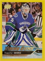 Thatcher Demko 2016-17 UD Young Guns Rookie Card