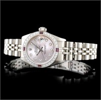 Diamond Rolex Ladies DateJust Watch