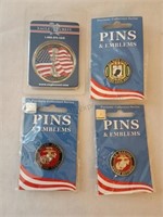 Eaglecrest  & US Marines/Assorted Pins