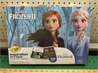 Disney frozen ll art case by crayola, 100pcs, new