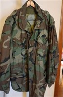 Men's Military Lined Camo Jacket