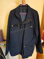 Men's Club Room Light Weight Navy Coat - XXL