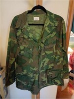 Lightweight Military Camo Jacket - Size Large