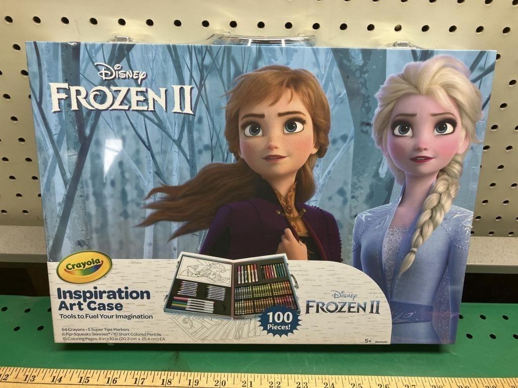 Disney frozen ll art set by crayola, 100pcs, new