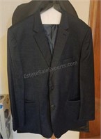 Men's Kenneth Cole Navy Suit - Dry Cleaned