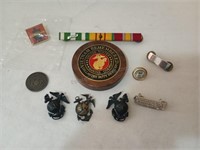 Marines, Vietnam Service Ribbon Pin/Assorted Pins