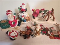 House of Hatten/Assorted Santa Decor & Ornaments