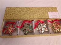 Lilian Vernon Cloisonne Star Ornaments