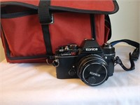 Konica Auto Flex TC Camera w Case