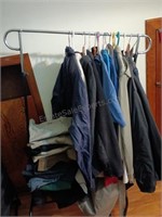 Men's Clothing Rack Contents- Assorted Sizes XL/XX