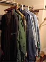 Men's Clothing Rack Contents - Assorted Sizes XL,