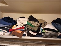 Clothing Shelf Contents - Mens Tshirts and More XL