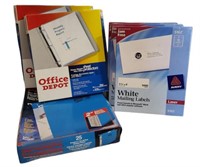 Labels, Folders and Sheet Protectors