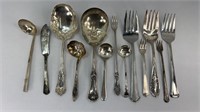 SILVER PLATED SERVING UTENSILS