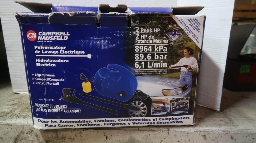 Campbell Hausfeld Electric Power Washer 1300 PSI