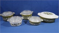 Vintage Pyrex Ware by Corning  Bake, Serve &